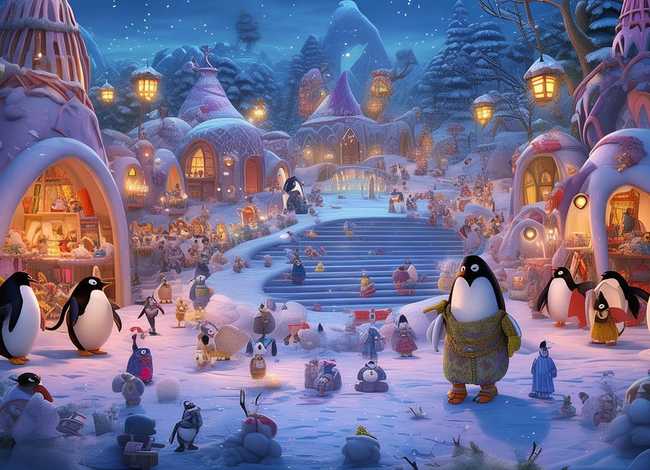 腾讯儿童故事 聊出来的企鹅帝国内容简介