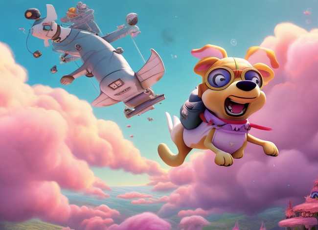 酷狗儿童故事；旅行家酷狗之空中奇遇记剧情简介