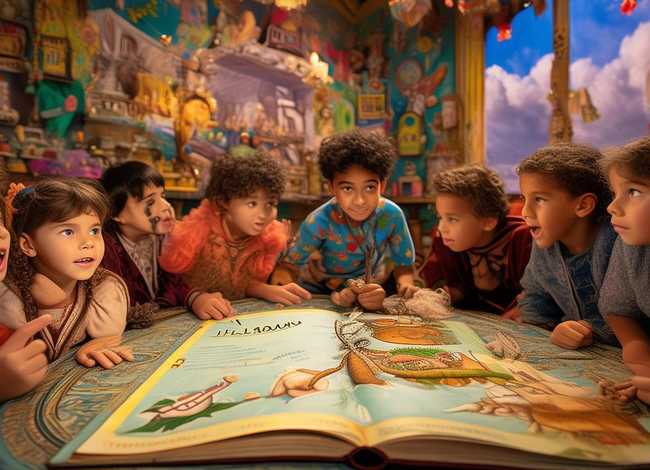 儿童童话故事ppt下载；木偶奇遇记青少年儿童读书分享会ppt