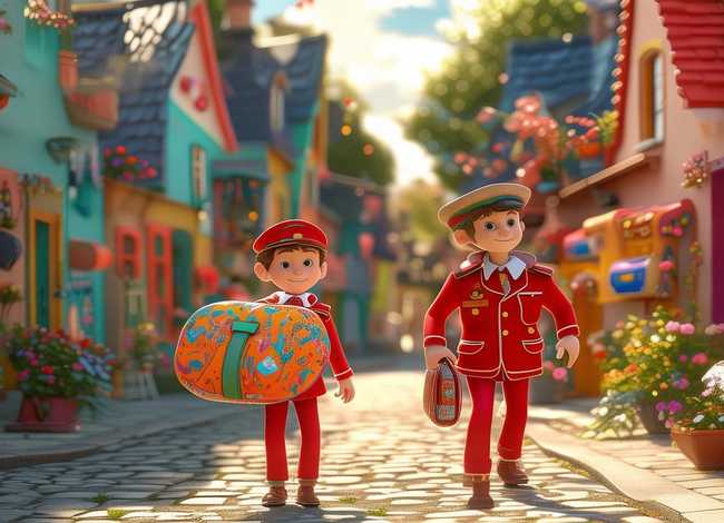 儿童故事关于送信 儿童小故事两个邮递员