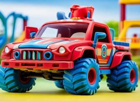 越野车儿童动画 - 汪汪队阿奇二合一变形车哪一集