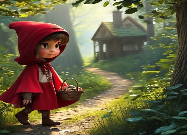 小朋友小红帽的故事 小红帽的故事原文 小朋友小红帽的故事 小红帽的故事原文