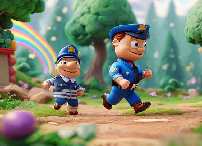 讲故事警察抓小偷；警察抓小偷的童话故事大全