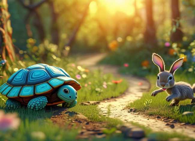 儿童故事视频大全免费 儿童睡前故事大全之龟兔赛跑 儿童故事视频大全免费 儿童睡前故事大全之龟兔赛跑