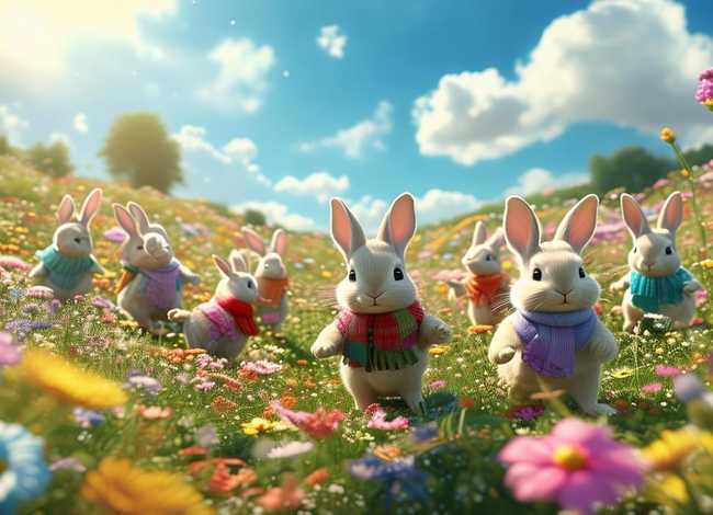 儿童春天的故事绘本;绘本推荐《春天的兔子》 儿童春天的故事绘本;绘本推荐《春天的兔子》