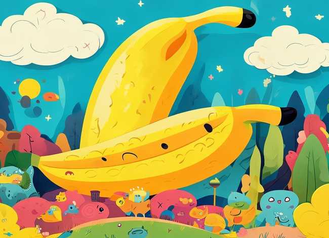 儿童故事绘本大香蕉、2-3岁幼儿适合的画 儿童故事绘本大香蕉、2-3岁幼儿适合的画