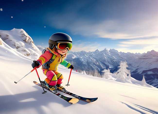 小朋友滑雪的故事，玛蒂娜故事游戏书-玛蒂娜的滑雪历险内容简介