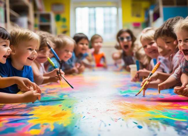 幼儿画画故事大全 - 和画画的故事作文