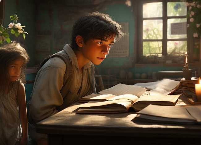 穷人家孩子的故事、励志哲理小故事-穷学生和小女孩