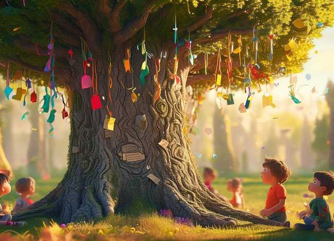 儿童许愿树的故事(愿望树是一本描写什么的书) 儿童许愿树的故事(愿望树是一本描写什么的书)