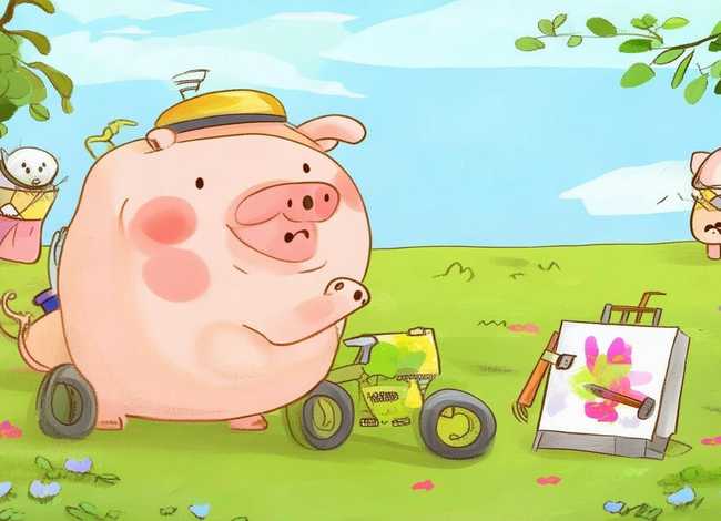 儿童故事小猪 - 幼儿故事《小猪学本领》 儿童故事小猪 - 幼儿故事《小猪学本领》
