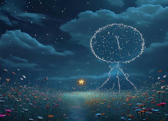 小星星的故事童话故事、月亮和星星的童话睡前故事 小星星的故事童话故事、月亮和星星的童话睡前故事