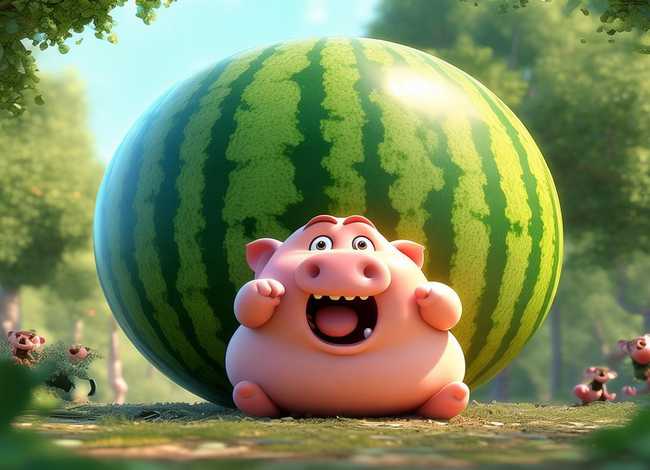 猪八戒吃西瓜故事表演 - 猪八戒吃西瓜的故事五十字