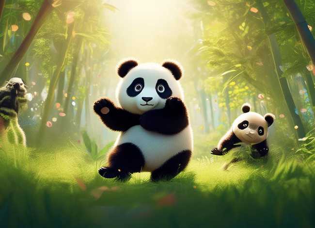 关于熊猫的故事儿童版，寻找小时候一部关于熊猫的动画片