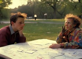 天才在左疯子在右儿童故事；天才在左,疯子在右——《心灵捕手》