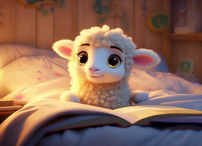 聪明的小羊绘本、聪明豆绘本系列-小羊睡不着内容简介