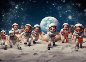 航天故事幼儿教案（幼儿园大班游戏活动《航天员登陆月球》游戏教案）