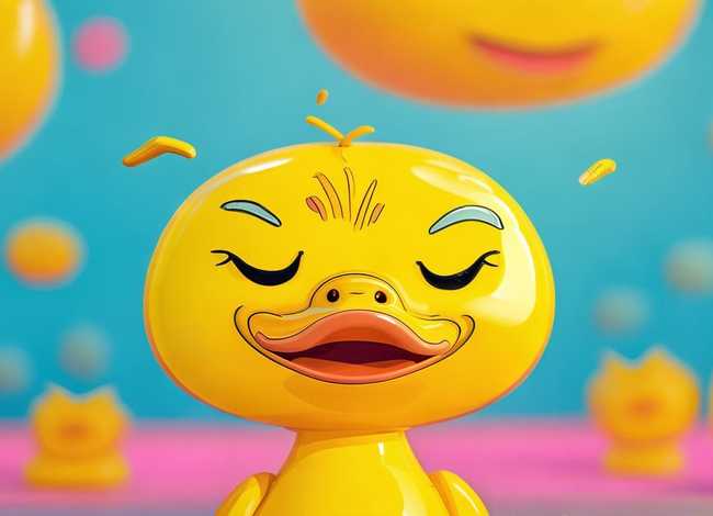 儿童表情包;微信表情包里面一个小黄鸭头上三条竖线说明什么意思 儿童表情包;微信表情包里面一个小黄鸭头上三条竖线说明什么意思