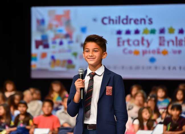 儿童英语故事大赛介绍，小学六年级口语大赛英语自我介绍和一个小故事,要翻译出来