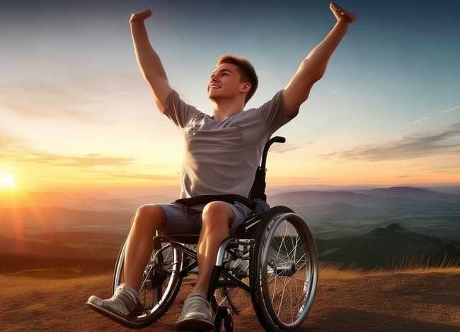 幼儿残疾故事简短的（一个残疾人的励志故事）