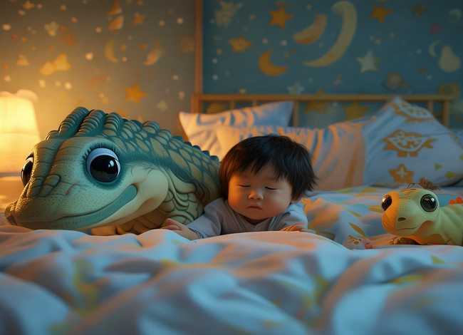 霸王龙睡前故事儿童完整3-6岁（霸王龙和小雷龙的睡前故事）