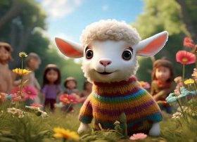 儿童故事《聪明的羊咩咩》（儿童文学作品有哪些）