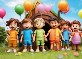 儿童图片加文字 - 六一朋友圈配图加文字 六一儿童节文案短句干净(97句)