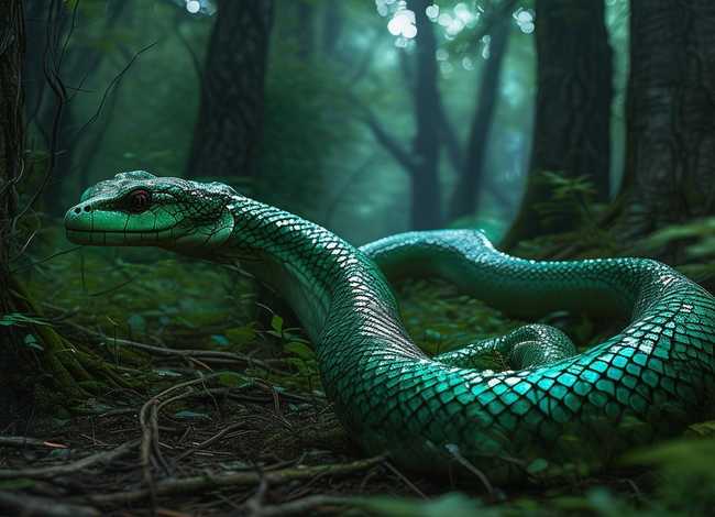 恐龙化石故事睡前故事 - 有人见过长脚的蛇吗