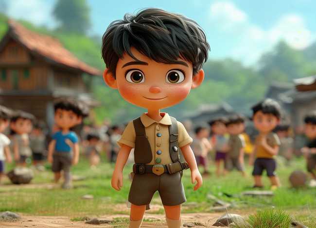 儿童情景剧笨狼的故事剧本；小兵张嘎讲了一个什么故事