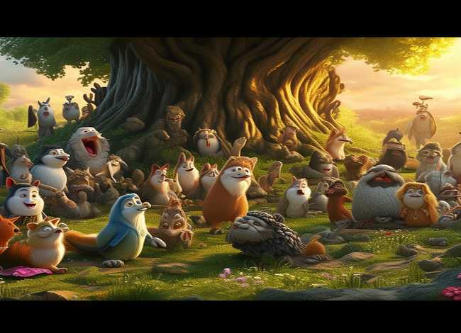 适合多角色表演的故事 - 角色多的寓言故事,急用!