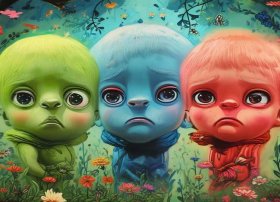 儿童故事三心二意，三心二意的例子