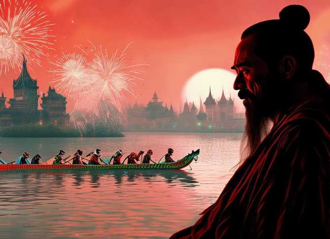 屈原的故事动画版、香港中文大学动画记录片-爱国诗人屈原与端午节的故事