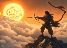 后羿射日的故事儿歌；后羿射日这个成语故事的意思