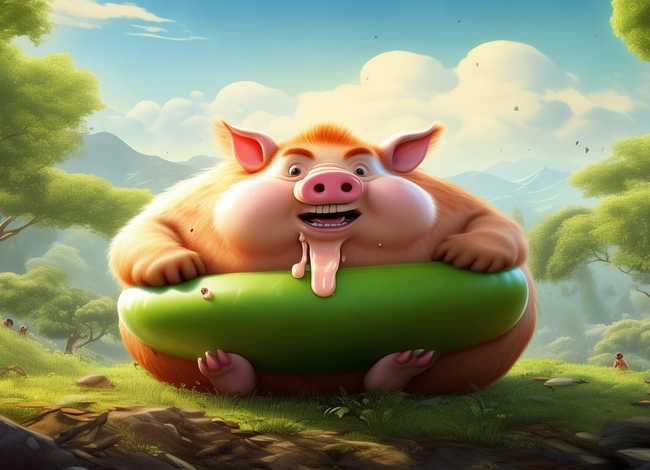 故事《猪八戒吃西瓜》 - 猪八戒吃西瓜这一个故事的读后感 故事《猪八戒吃西瓜》 - 猪八戒吃西瓜这一个故事的读后感