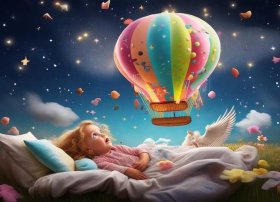 热气球的故事绘本、《天使飞进你梦里》读后感 800字