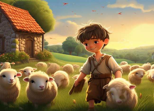 儿童小说故事国语版；牧羊人故事