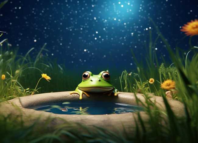 井底之蛙儿童故事3-6岁睡前听故事（井底之蛙的故事）