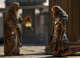 第欧根尼与亚历山大的故事、第欧根尼的轶事