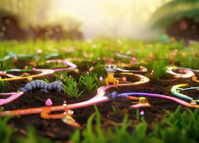 蚯蚓课程故事网络图（语柄的意思是什么）