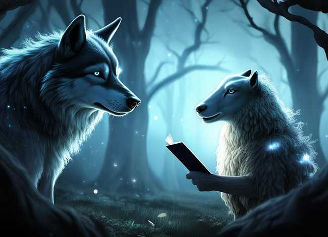 狼和小羊故事背景音乐、什么是全息阅读