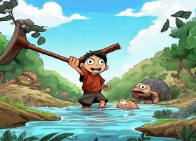 大禹治水的儿童故事视频；儿童历史趣味故事