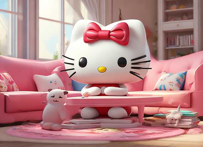 kitty的故事给小朋友听；有谁知道Hello Kitty的简介