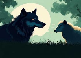 播放狼和羊的故事 - 关于狼和羊的故事