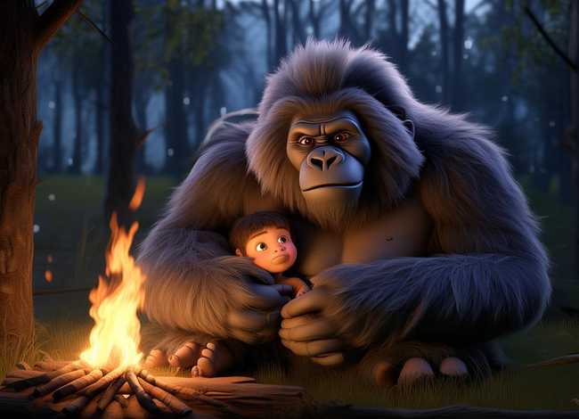 大猩猩的故事睡前故事视频 - 晚安大猩猩内容简介 大猩猩的故事睡前故事视频 - 晚安大猩猩内容简介