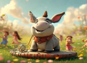 儿歌 故事，音乐小毛驴故事