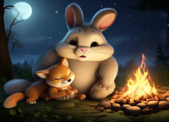 儿童睡前故事三只狼 给女友的兔子与狼睡前故事 儿童睡前故事三只狼 给女友的兔子与狼睡前故事