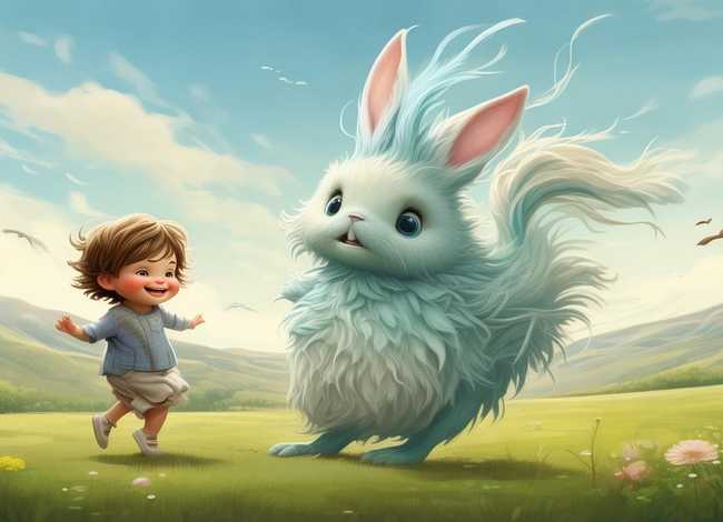 带儿歌的幼儿故事 风娃娃的故事