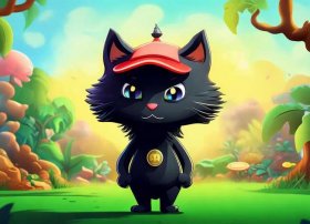 黑猫警长儿童儿歌视频（经典儿歌动画片主题曲黑猫警长,宝宝少儿儿童早教）