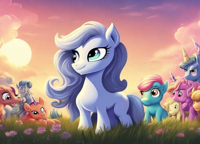 来个小马宝莉故事、小马宝莉的故事