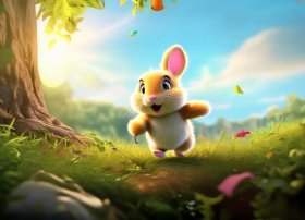 带拼音的儿童简短小故事（儿童故事小兔子找太阳带拼音的有没有）